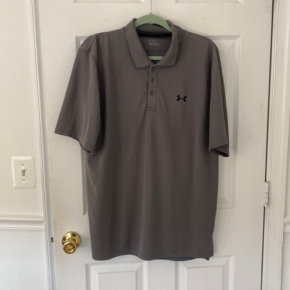 Underarmour dry fit short sleeve polo